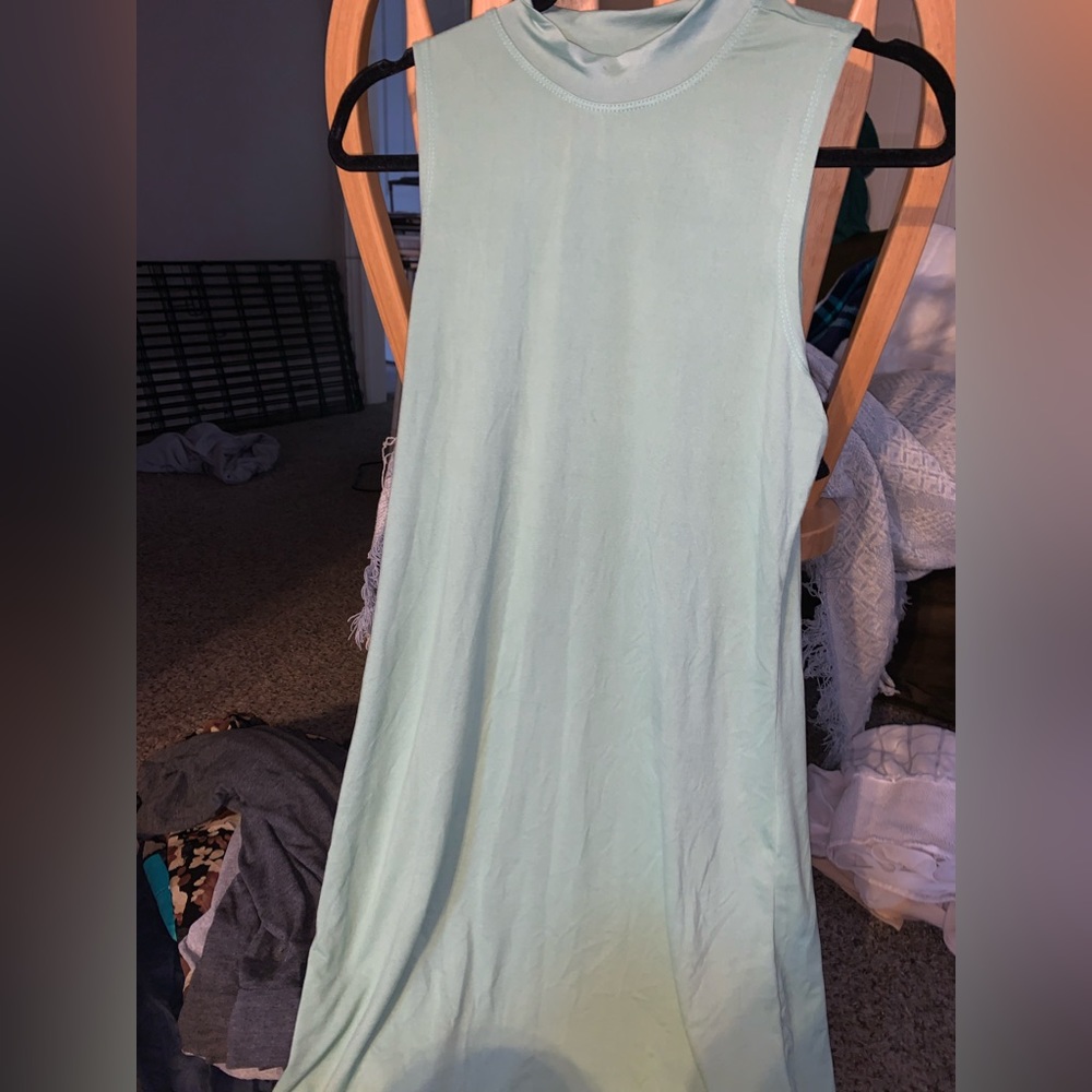 Green dress